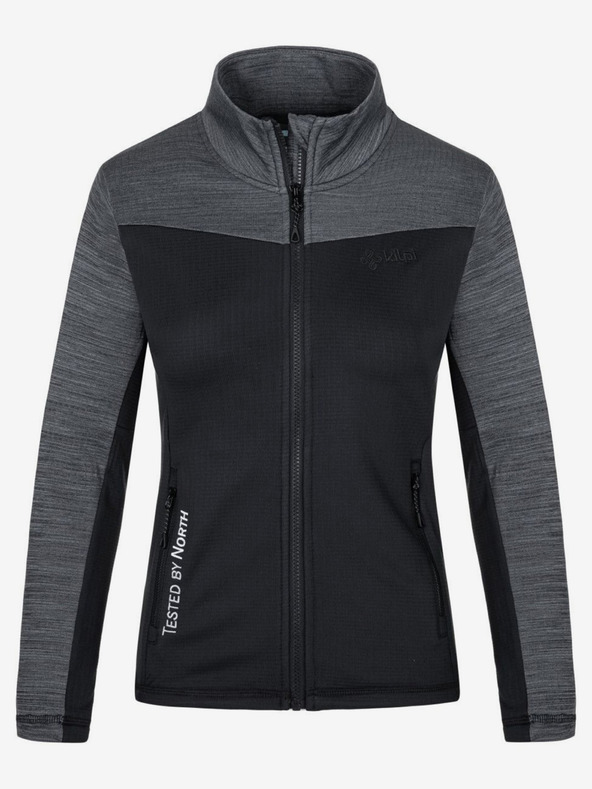 Kilpi Felpa nera con cappuccio da donna Kilpi SIREN-W