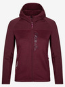 Kilpi Felpa sportiva con cappuccio bordeaux da donna Kilpi LAYANA-W