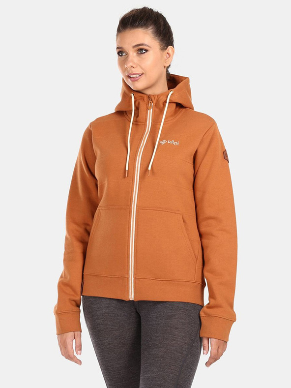 Kilpi Felpa da donna marrone Kilpi RAJANA-W
