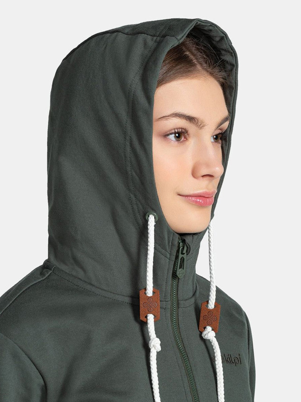 Kilpi Felpa da donna verde scuro Kilpi BERY-W
