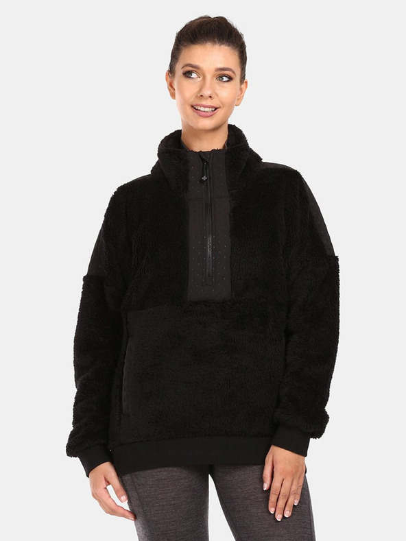 Kilpi Felpa calda nera da donna Kilpi LIVAE-W
