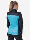 Kilpi Felpa funzionale con cappuccio nera e blu da donna Kilpi TEAM FLEECE-W