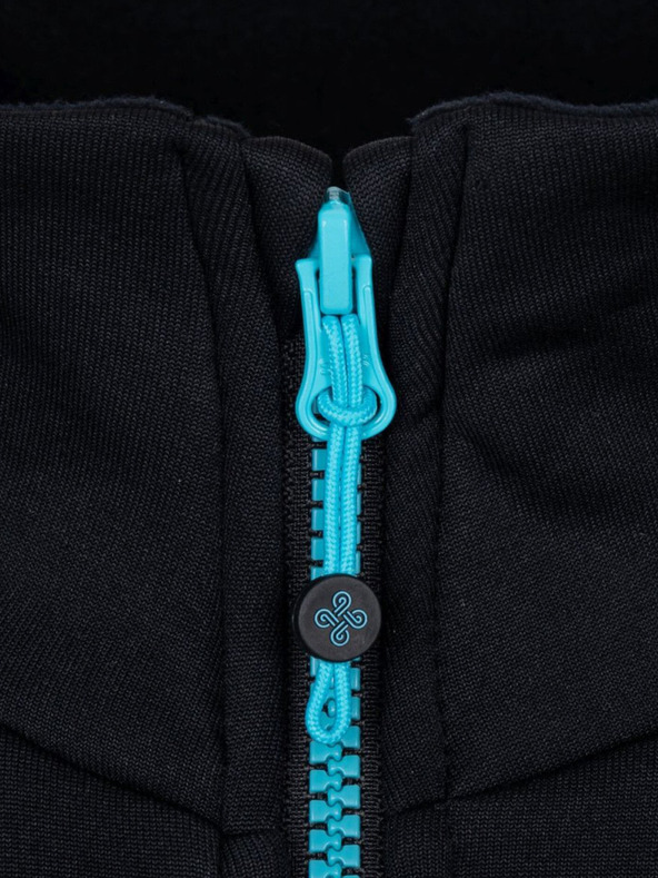 Kilpi Felpa funzionale con cappuccio nera e blu da donna Kilpi TEAM FLEECE-W