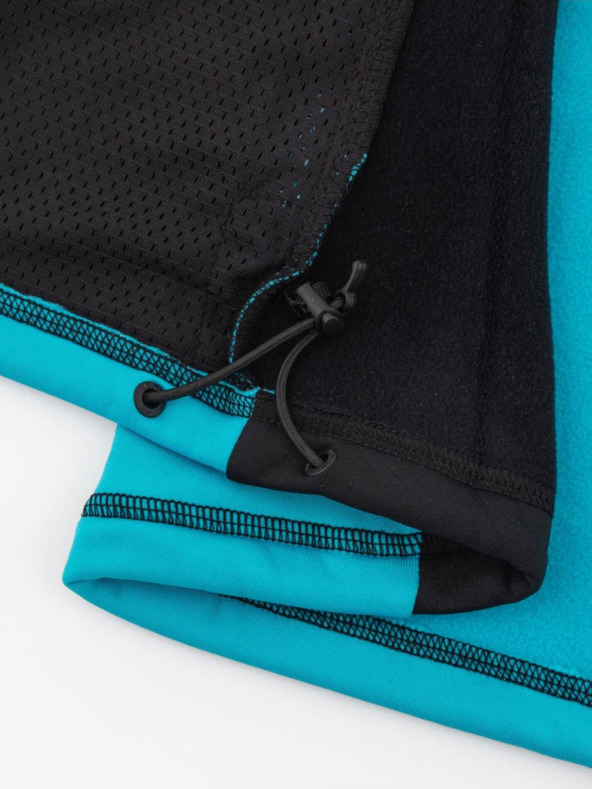 Kilpi Felpa funzionale con cappuccio nera e blu da donna Kilpi TEAM FLEECE-W