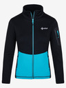 Kilpi Felpa funzionale con cappuccio nera e blu da donna Kilpi TEAM FLEECE-W