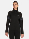 Kilpi Felpa sportiva con cappuccio nera da donna Kilpi JUNIE