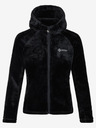 Kilpi Felpa con cappuccio in pile nera da donna Kilpi MARIEL-W