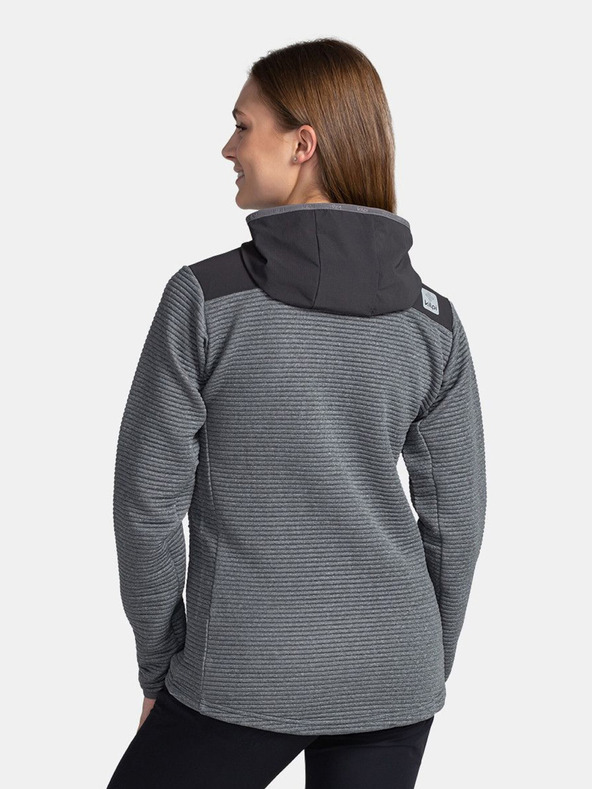 Kilpi Felpa con cappuccio grigio scuro da donna Kilpi TANALI-W