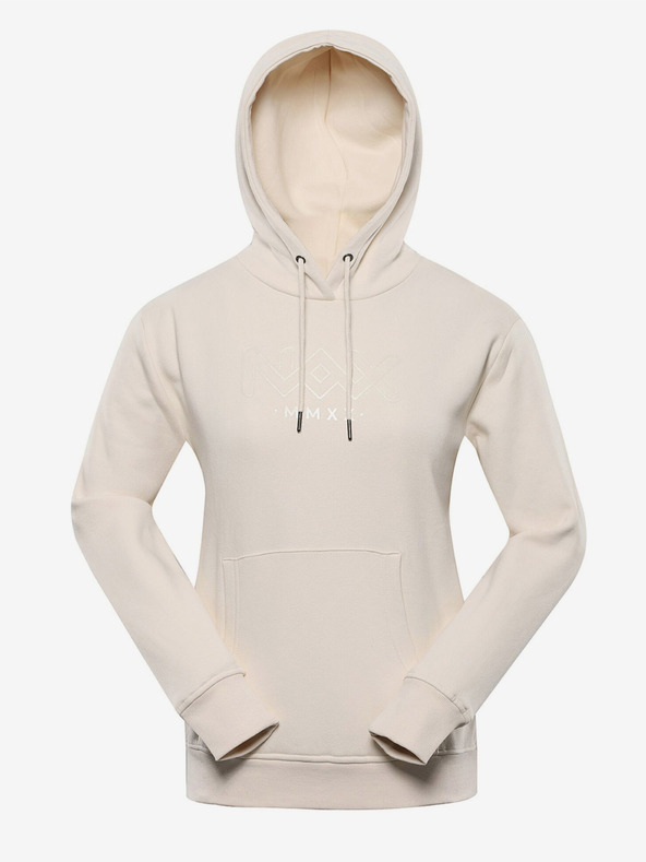 NAX Felpa NAX Werena crema da donna