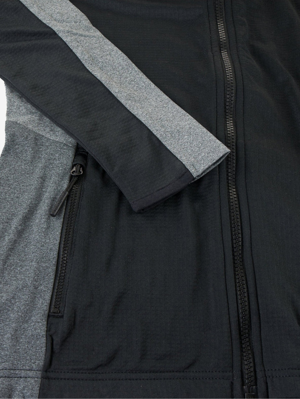 ALPINE PRO Felpa sportiva nera da donna ALPINE PRO Seleda