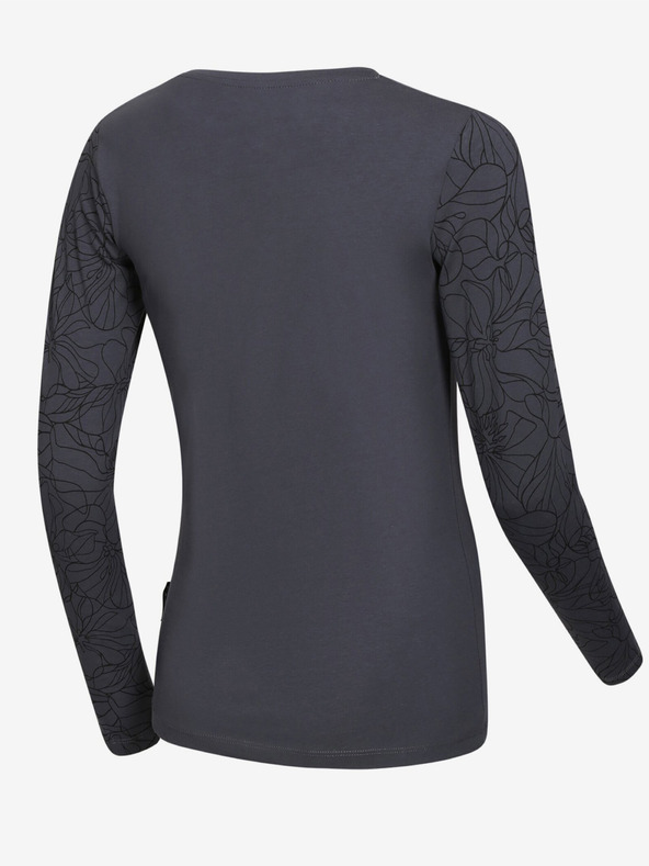 ALPINE PRO T-shirt ALPINE PRO Opesa grigio scuro da donna