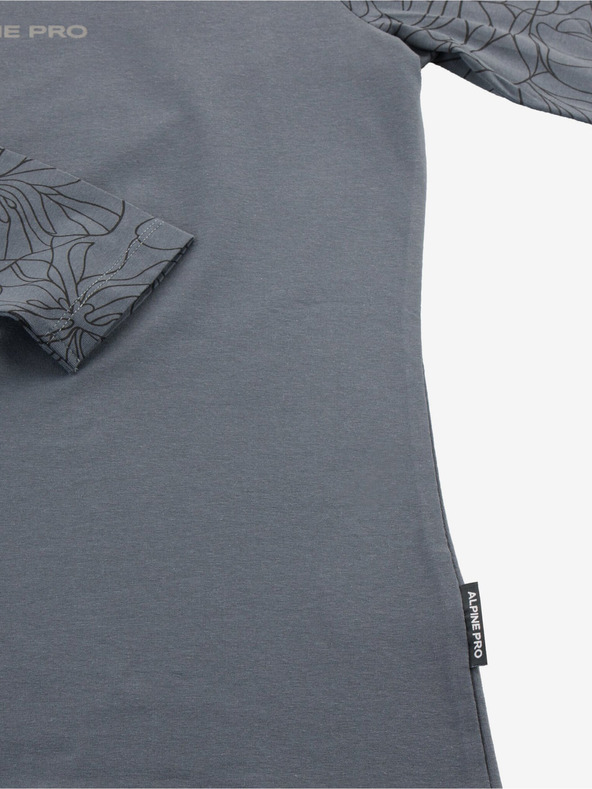 ALPINE PRO T-shirt ALPINE PRO Opesa grigio scuro da donna
