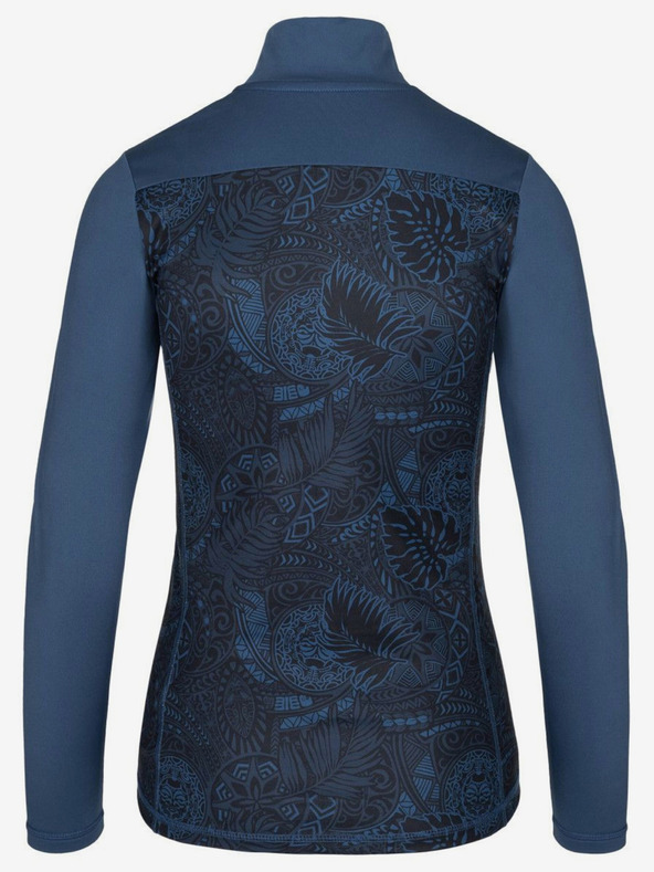 Kilpi Maglietta sportiva a collo alto da donna blu scuro KILPI LEEMA