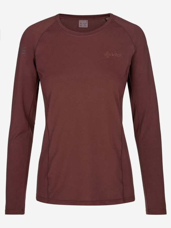 Kilpi T-shirt funzionale da donna bordeaux Kilpi LINA