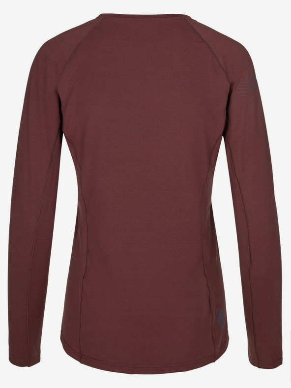 Kilpi T-shirt funzionale da donna bordeaux Kilpi LINA