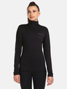 Kilpi Maglietta termica nera da donna con collo alto KILPI WILLIE