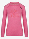 Kilpi Maglietta rosa da donna in lana merino Kilpi MAVORA TOP