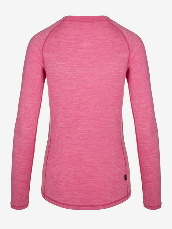 Kilpi Maglietta rosa da donna in lana merino Kilpi MAVORA TOP