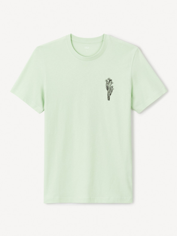 Celio Maglietta Celio Jebeach verde chiaro da uomo