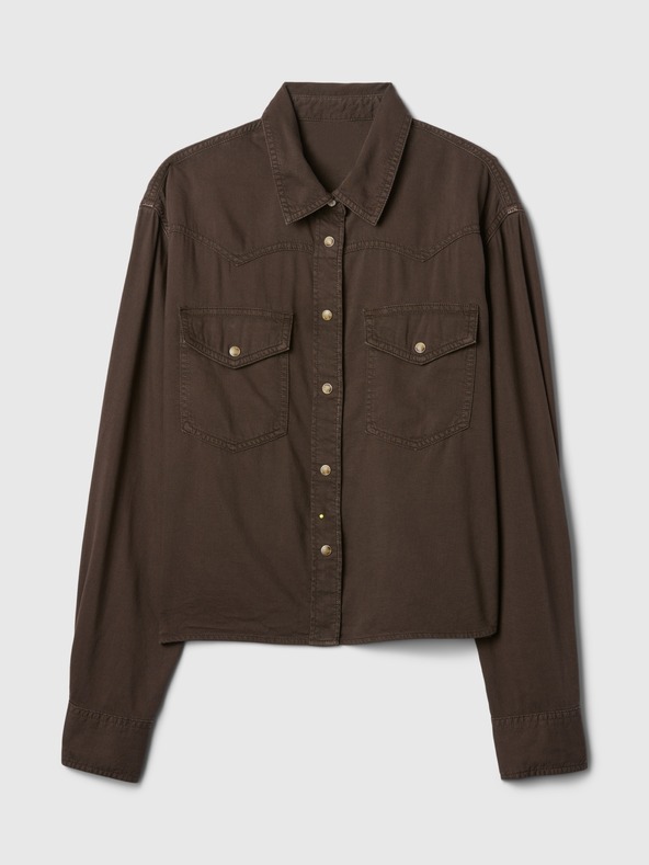 GAP Camicia in denim con taglio occidentale Gap