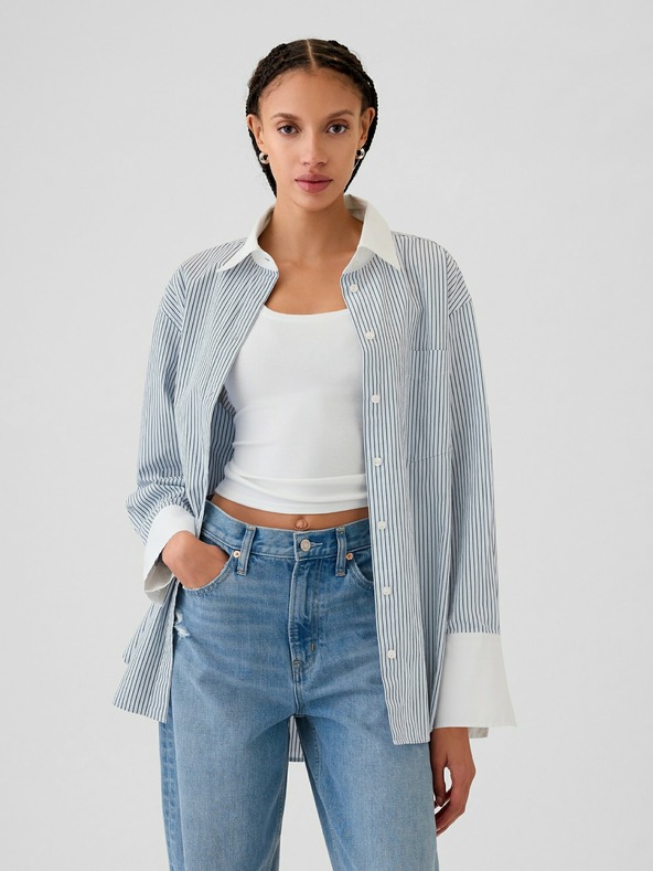 GAP Camicia grande oversize Ash GAP