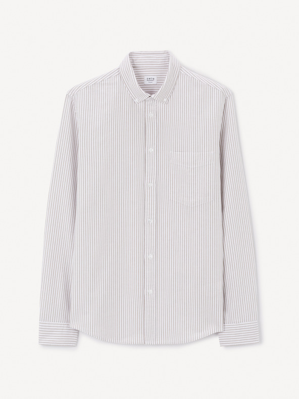 Celio Camicia a maniche lunghe Celio Caoxfordy