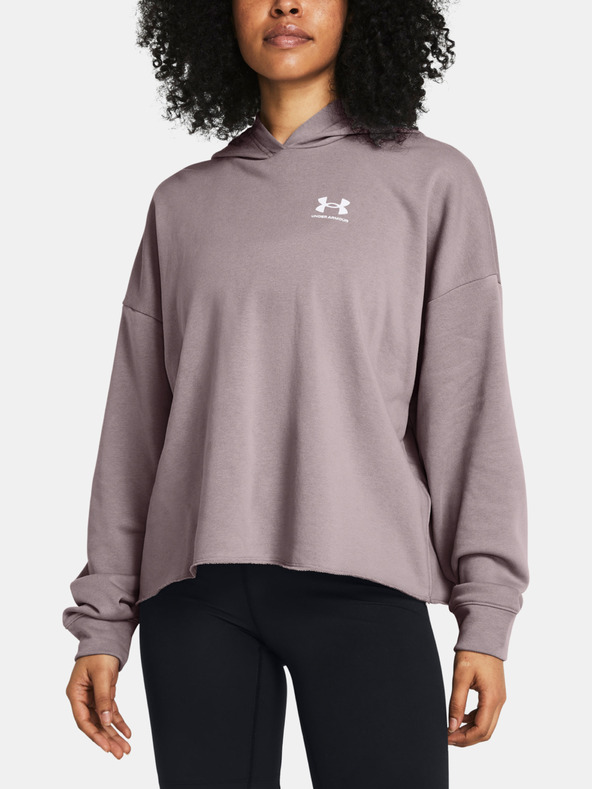 Under Armour Felpa con cappuccio Under Armour UA Rival Terry OS Donna