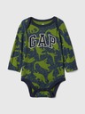 GAP Baby Cotton Bodysuit with Logo GAP