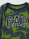 GAP Baby Cotton Bodysuit with Logo GAP
