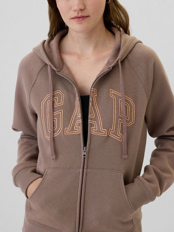 GAP Felpa con logo Gap e zip