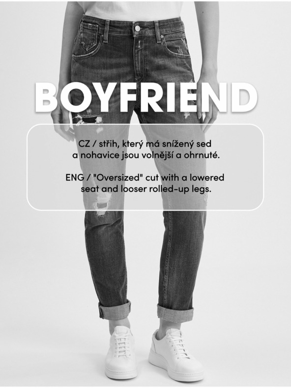 Orsay Jeans boyfriend donna blu scuro ORSAY