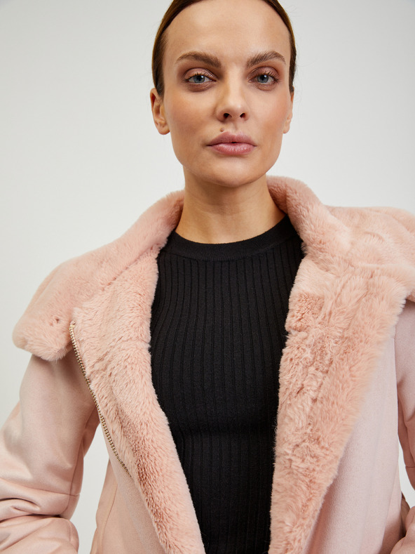 Orsay Giacca scamosciata rosa da donna ORSAY