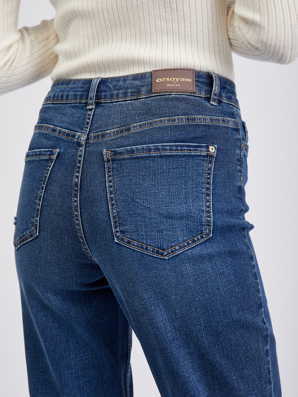 Orsay Jeans cropped mom fit da donna blu scuro ORSAY