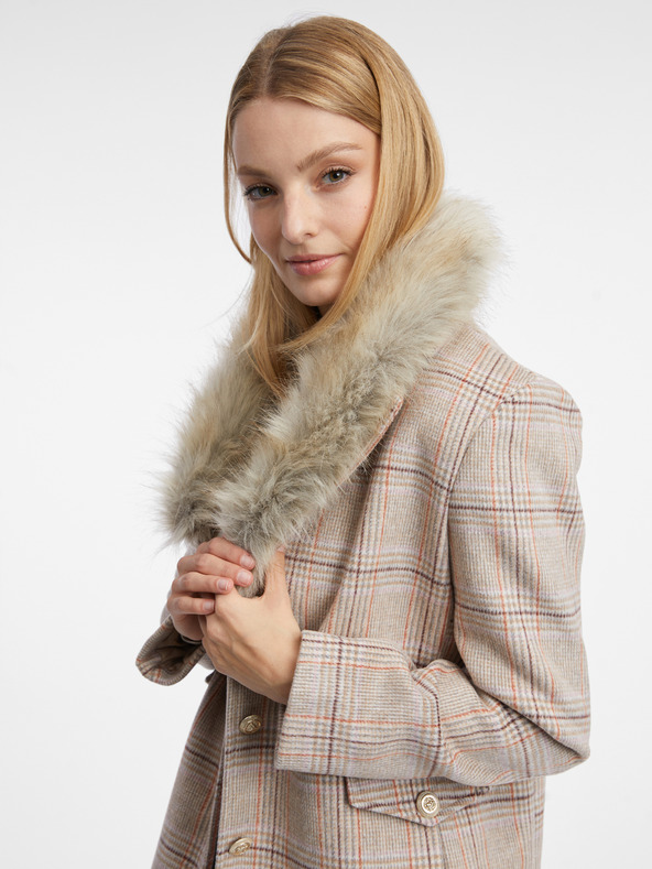 Orsay Cappotto donna beige in misto lana ORSAY
