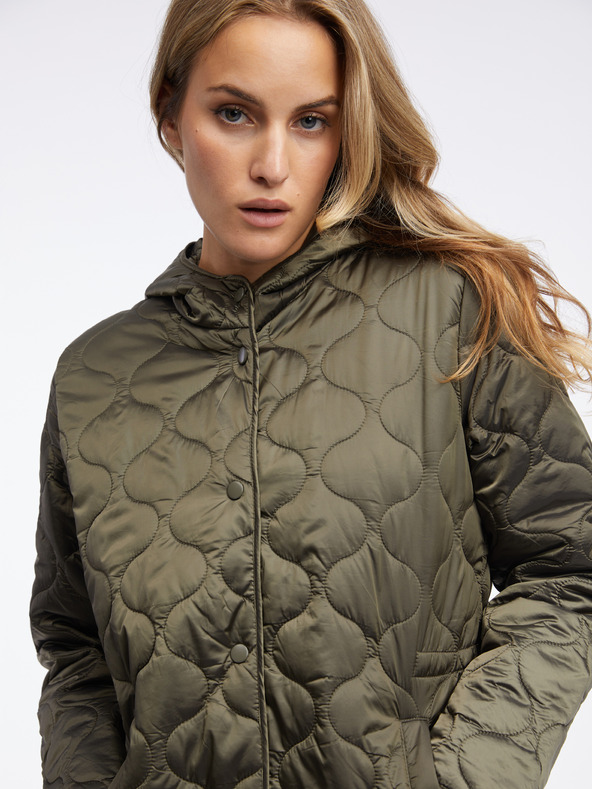 Orsay Cappotto leggero trapuntato kaki da donna ORSAY