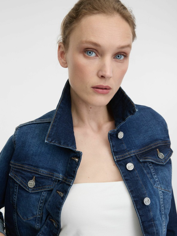 Orsay Giacca di jeans da donna blu scuro ORSAY
