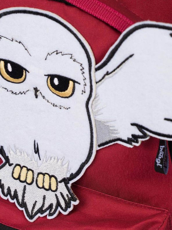 BAAGL  Zaino rosso prescolare Baagl Harry Potter Edvige