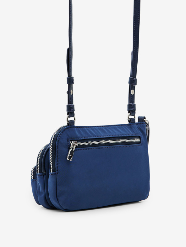 Desigual Borsa a tracolla Desigual Pocketmas Linda blu da donna