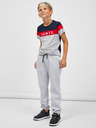 Sam 73 Pantaloni da ginnastica a righe grigio chiaro per bambini SAM 73 Riardin