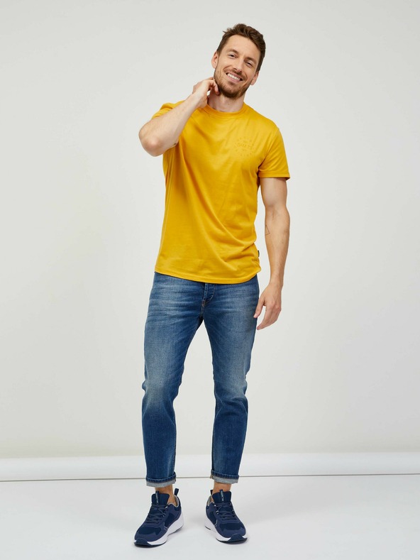 Sam 73 Maglietta da uomo senape SAM 73 Sepot