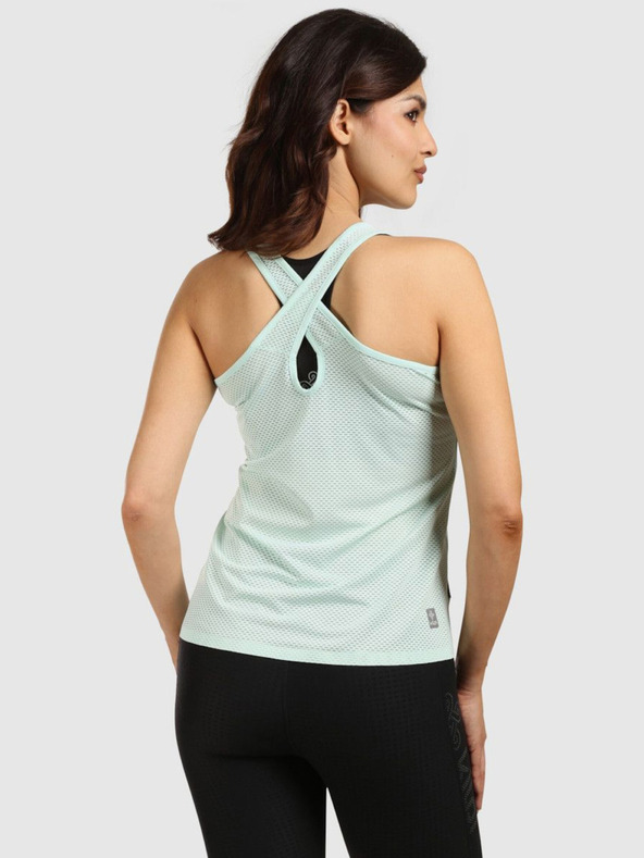 Kilpi Kilpi SIEN-W Top da corsa donna Menta