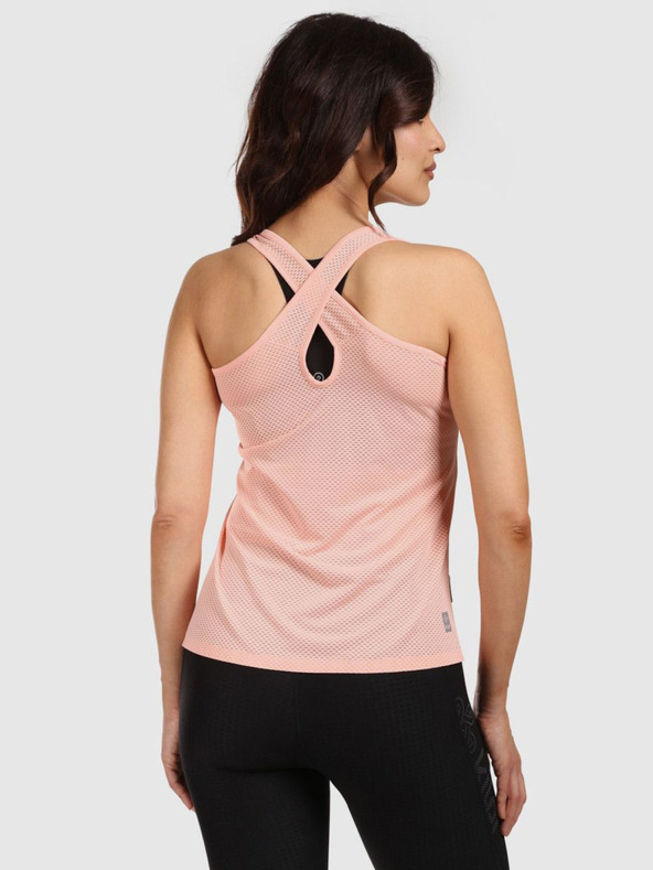 Kilpi Kilpi SIEN-W Top da corsa donna Corallo