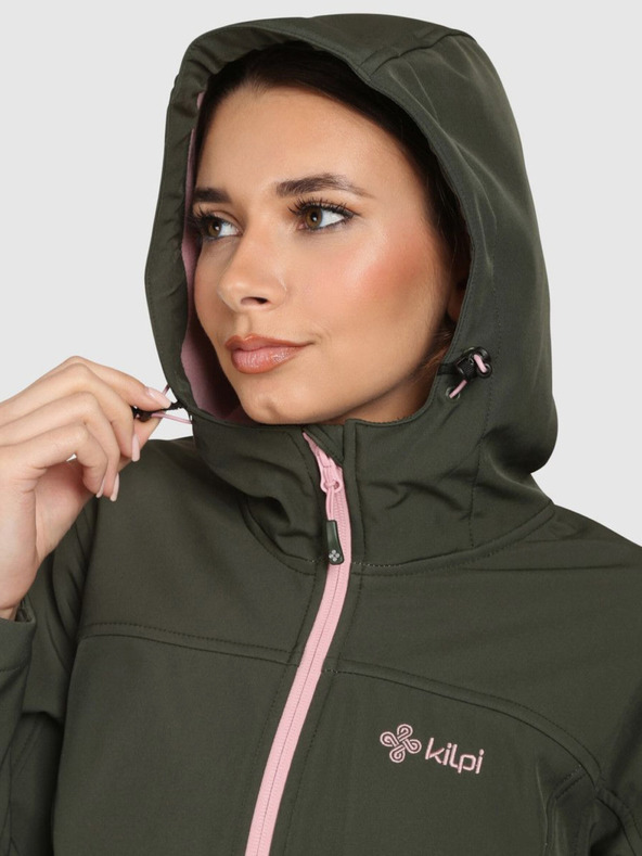 Kilpi Giacca softshell Kilpi RAVIA-W da donna verde scuro