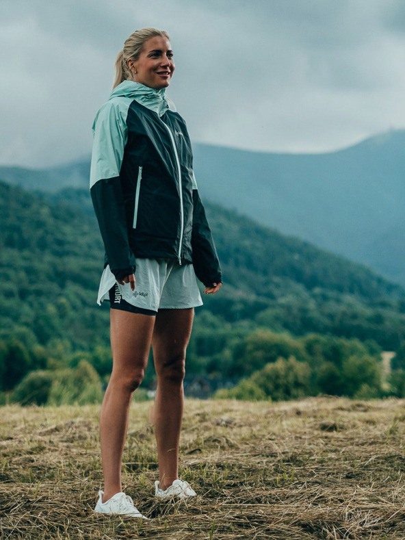 Kilpi Giacca Hardshell Outdoor Donna Kilpi HURRICANE-W Verde Scuro