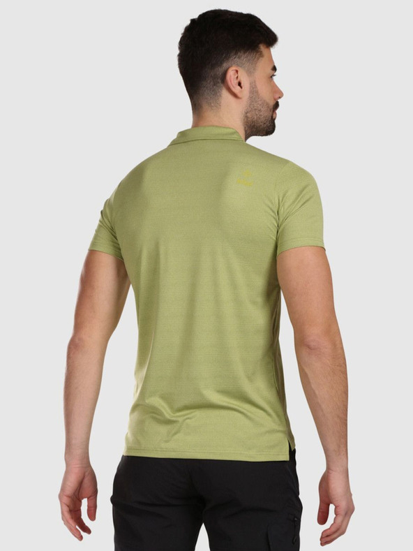 Kilpi Polo funzionale da uomo Kilpi OLIVA-M Verde