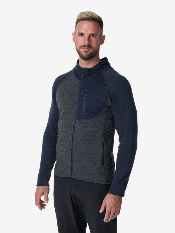 Kilpi Maglione con cappuccio da uomo blu scuro Kilpi Merini-M