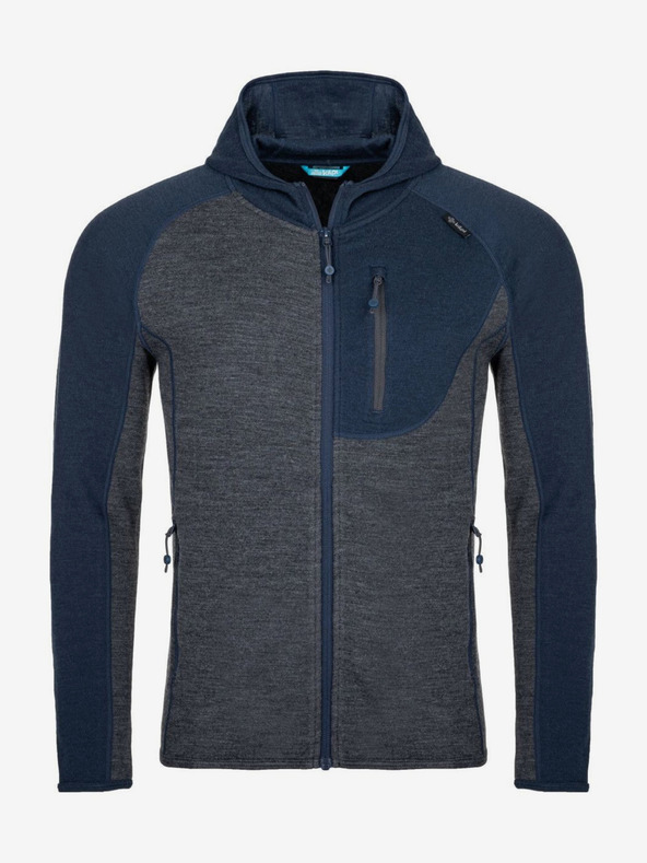 Kilpi Maglione con cappuccio da uomo blu scuro Kilpi Merini-M