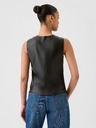 GAP Faux Leather Top GAP