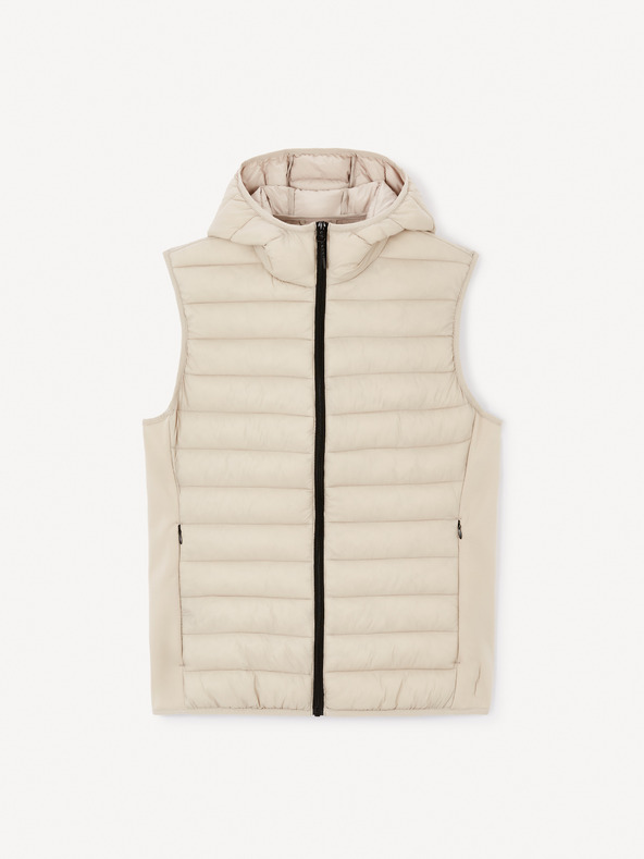 Celio Gilet con cappuccio Jushellsl