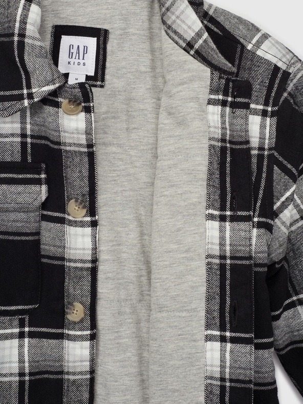 GAP Children's Flannel Shirt Jacket GAP